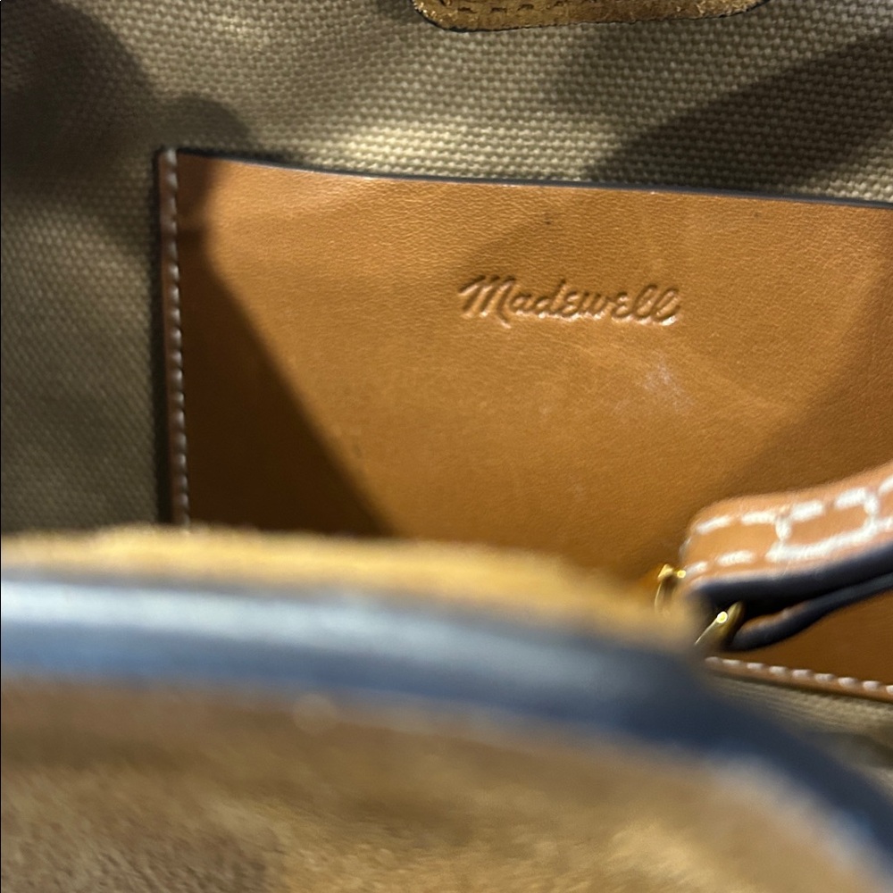 Madewell Tan Suede Mini Bag - Picture 10 of 16